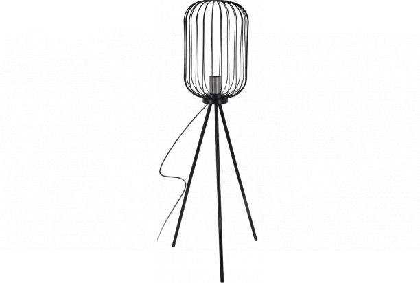 Stojací lampa Loft 102 cm, černá