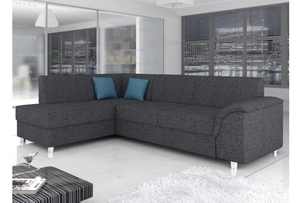 Sedací souprava Bardot OT-2, tmavě šedá tkanina