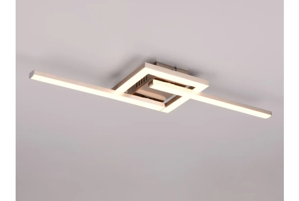 Stropní/nástěnné osvětlení LED Viale, matný nikl