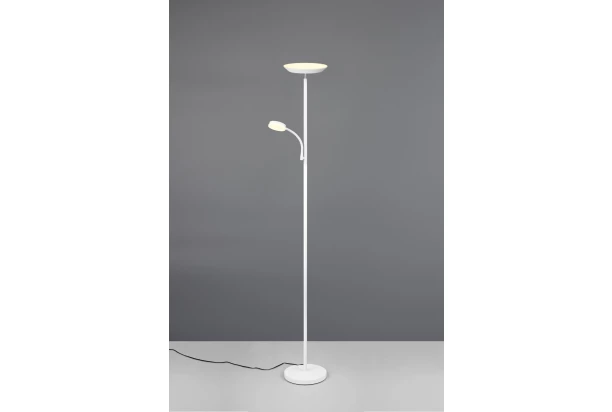 Stojací lampa LED Specter, bílá
