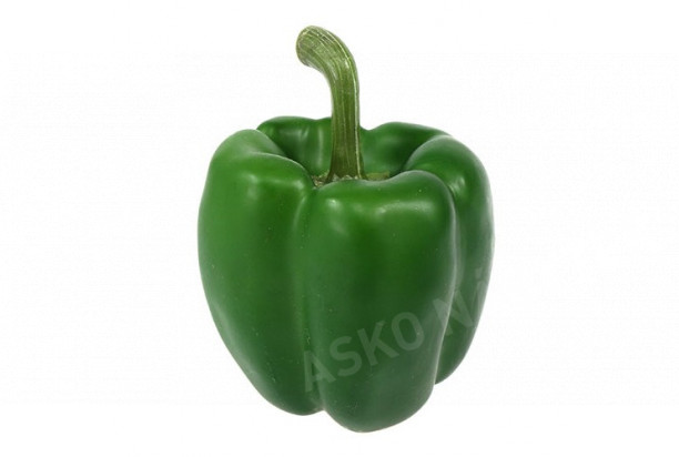 Umělá zelenina Paprika, zelená