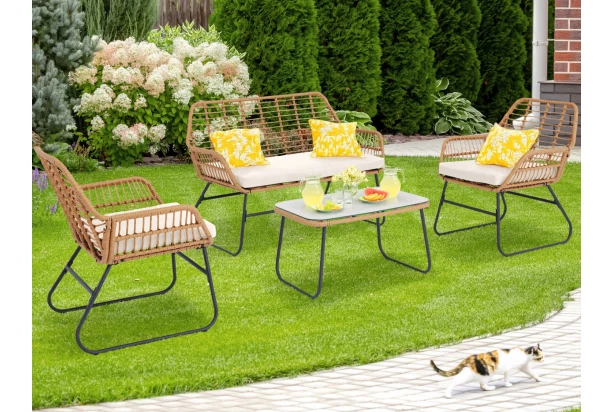 Set zahradního nábytku Kilsund (4-dílný)