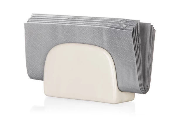 Stojánek na ubrousky Natural 11x7 cm, ivory