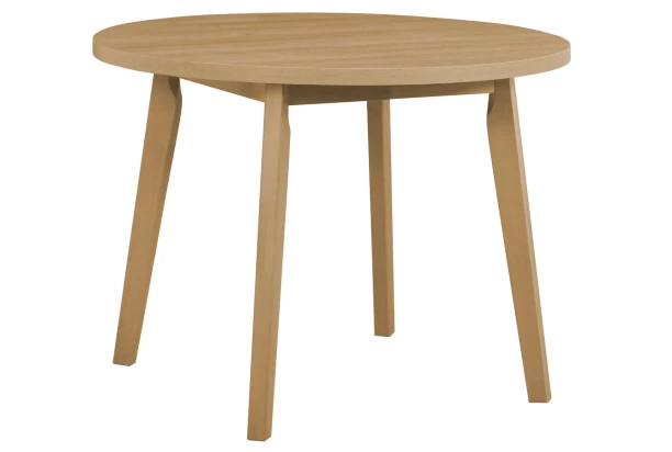 Kulatý jídelní stůl Norveg 100 cm, dub grandson