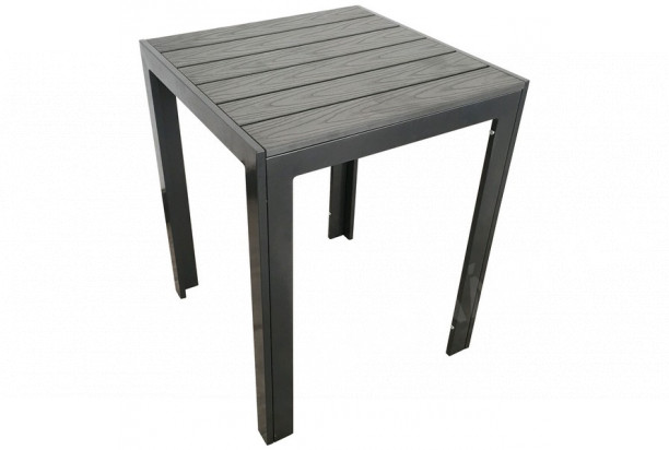 Zahradní stůl Cadiz 60x60 cm, antracit/šedý
