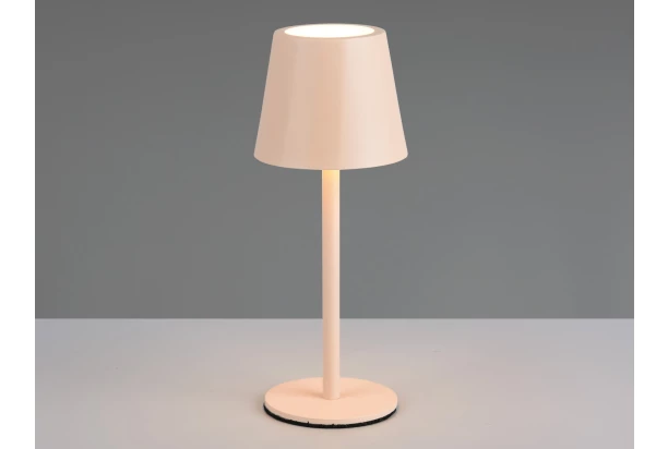 Nabíjecí LED stolní lampička Diaz, písková