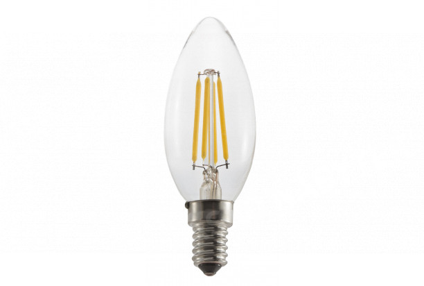 Žárovka tvar svíčky, E14 LED, 4 W, 470 lm