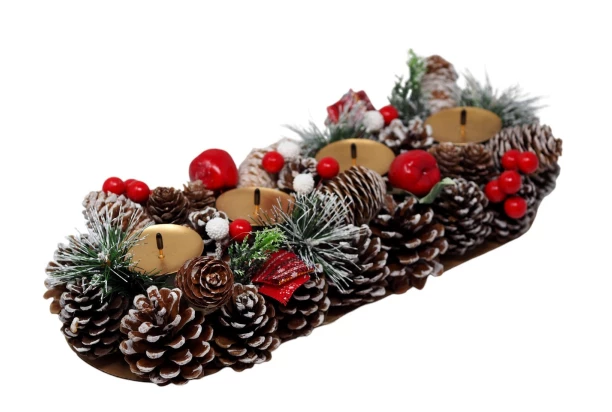 Vánoční adventní věnec 40 cm