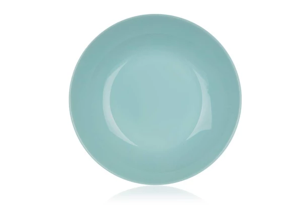 Hluboký talíř Diwali 20 cm, tyrkysové sklo