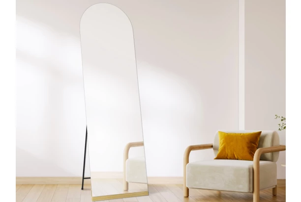 Zaoblené stojací zrcadlo Miriam