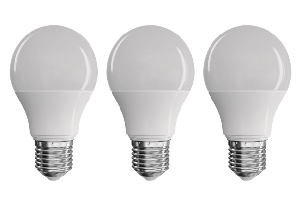 LED žárovka (3 ks) Classic A60, E27, 8,5 W, 806 lm
