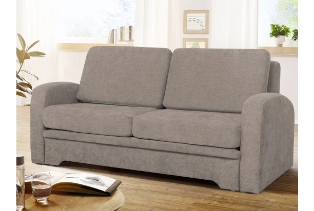 Pohovka s rozkladem Impuls, béžová taupe látka