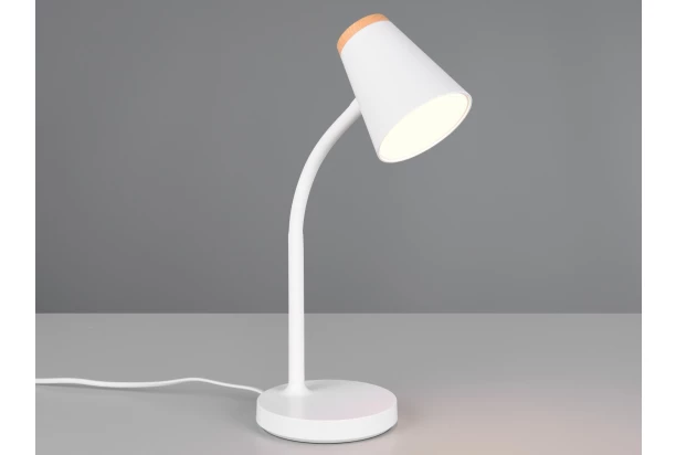 Stolní LED lampa Pongo, bílá