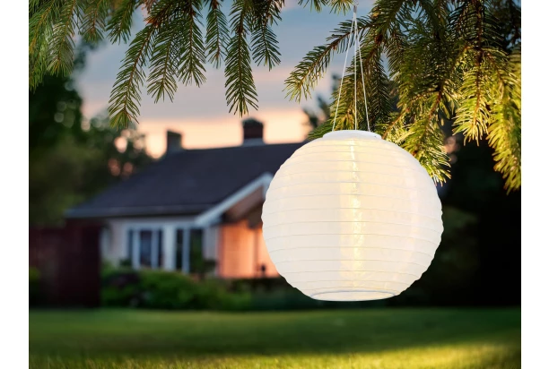 Solární osvětlení 30x55 cm, bílé