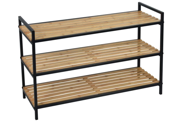 Botník se 3 policemi Fargo, bambus