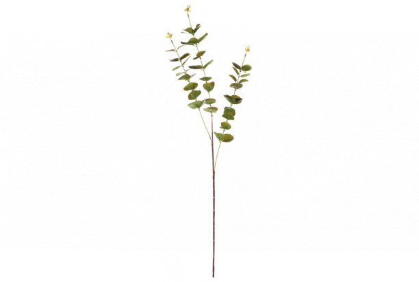 Umělá květina Eukalyptus větev, zelená