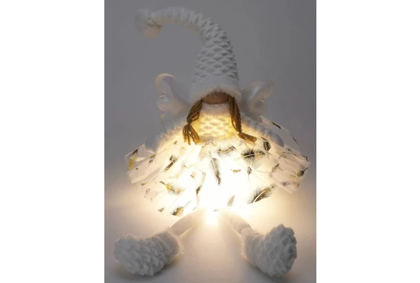 Vánoční dekorace Světelný anděl, 60 cm