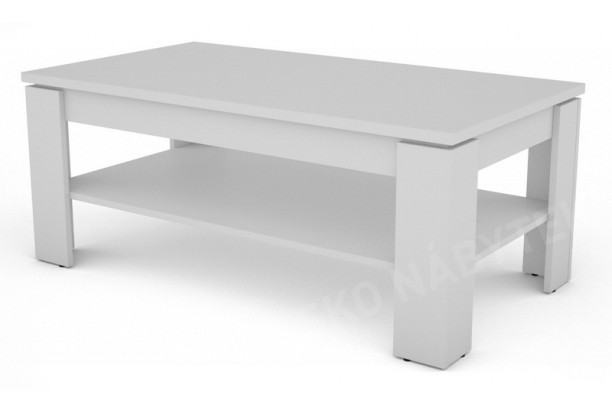 Konferenční stolek Inter, bílý