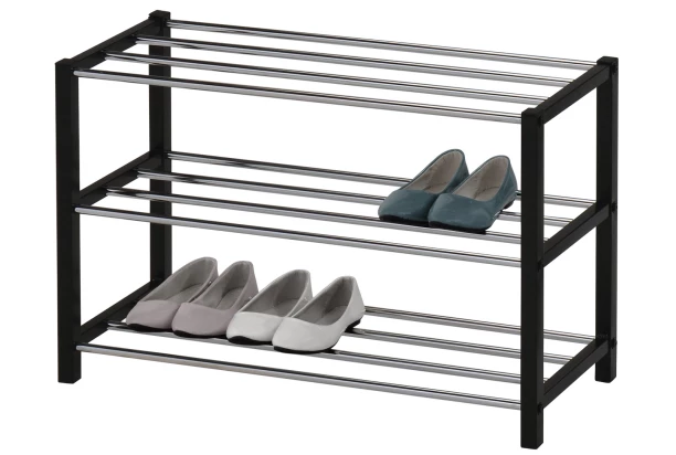 Kovový botník Sirius, černý