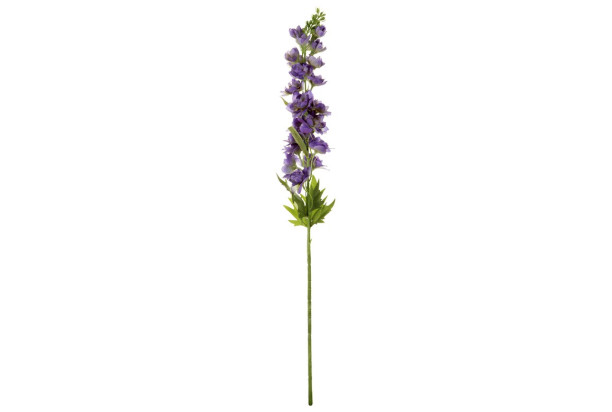 Umělá květina Ostrožka 70 cm, fialová