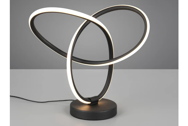 Stolní lampa LED Lando, černá
