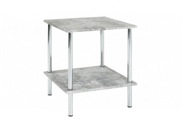 Odkládací stolek Boston, šedý beton