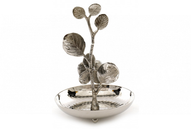 Dekorativní šperkovnice Strom s listy, 17 cm