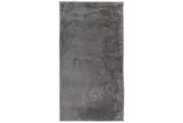 Koberec Laza 120x170 cm, tmavě šedý, imitace králičí kožešiny