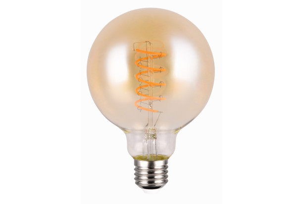 Žárovka LED-LM E27, G95, 4 W, 200 lm