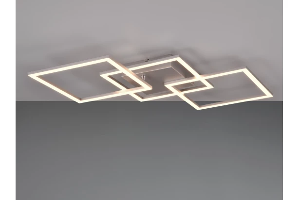 Stropní/nástěnné osvětlení LED Trail 74,5 cm, titanový kov