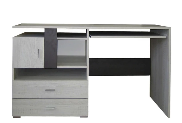 Psací stůl Tex, bělená borovice