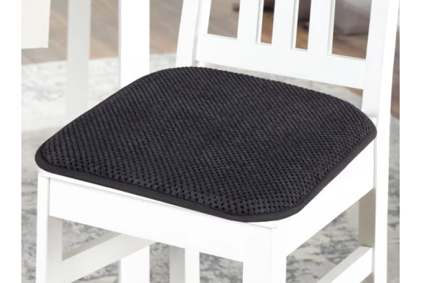 Sada podsedáků na židle (2 ks) 40x40 cm, antracitová