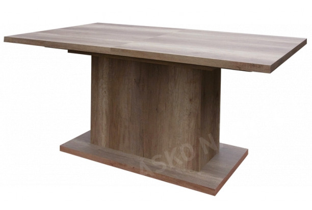 Jídelní stůl Paulo 160x90 cm, dub canyon, rozkládací