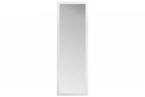 Nástěnné zrcadlo Vegas 47x147 cm, bílé