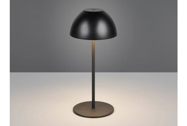 Nabíjecí LED stolní lampička Ortiz, černá