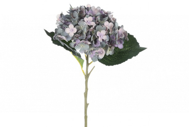 Umělá kytice Hortenzie 50 cm, modrá