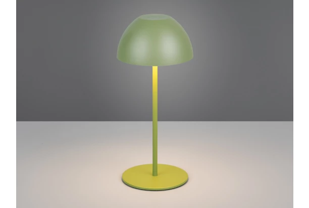 Nabíjecí LED stolní lampička Ortiz, zelená