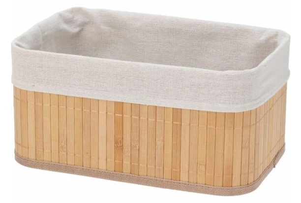 Úložný košík 29x19x14 cm, bambus