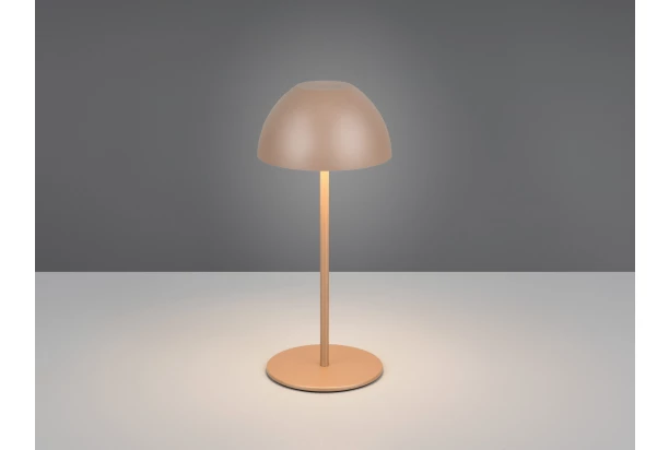 Nabíjecí LED stolní lampička Ortiz, coffee