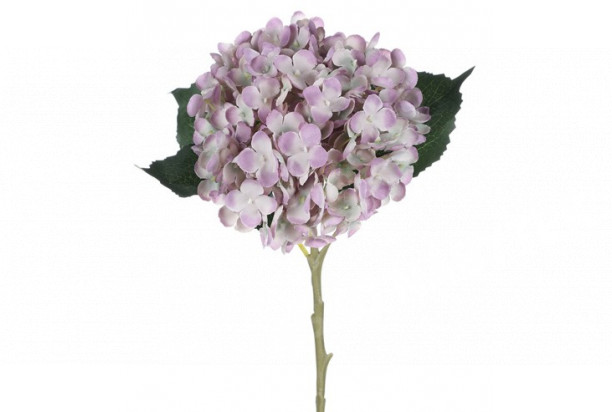 Umělá květina Hortenzie 50 cm, fialová