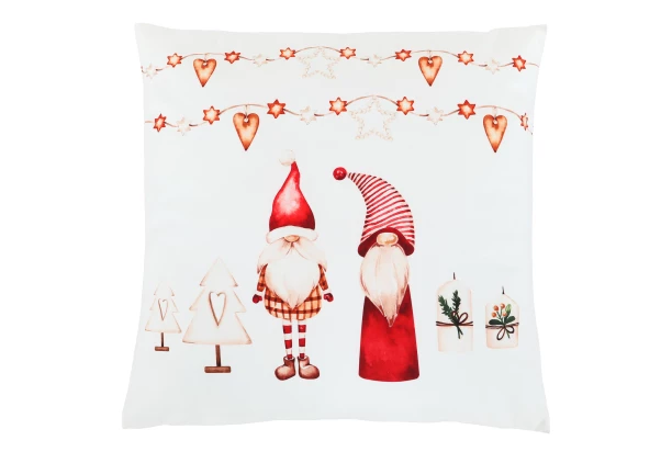 Dekorační polštář Vánoční skřítci, 45x45 cm
