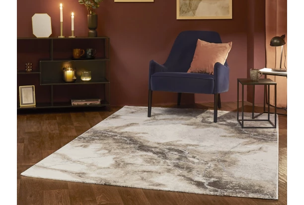 Koberec Mora 160x230 cm, krémovo-hnědý