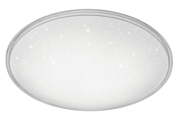 Stropní LED osvětlení Condor 42 cm, bílé, třpytivý efekt