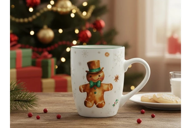 Vánoční hrnek Pan Perníček, 320 ml
