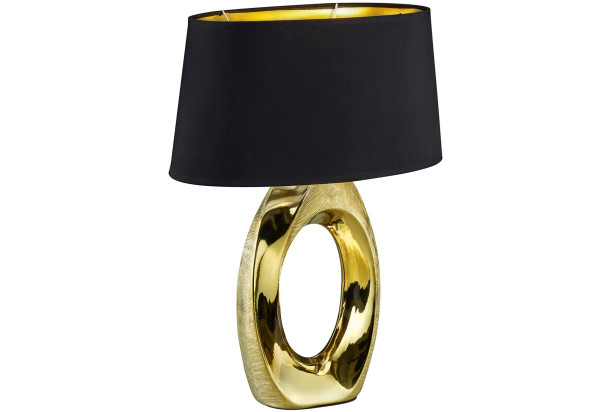 Stolní lampa Taba 52 cm, zlatá