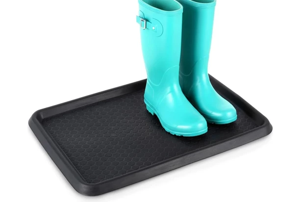 Odkapávač na boty 60x40 cm, černý