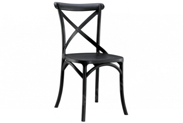 Jídelní židle Country, černá