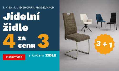 Židle 3+1 1-30.-4-2026