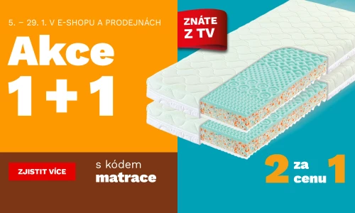 Matrace 1+1 zdarma 5-29-1-2026