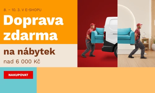 DOPRAVA ZDARMA nad 6000,- 8-10-3-2026